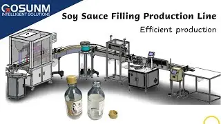Filling machine,Soy sauce filling production line,support customization(Gosunm)
