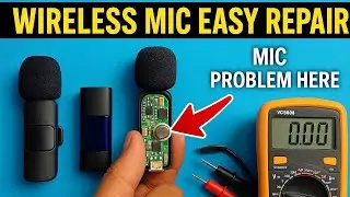 Wireless Mic Not Working? Fix It in Minutes | K8 Mic Full Repair Guide #wireless #micrepair