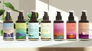 Organic 'after bath' body oils with Natural Fragrances
