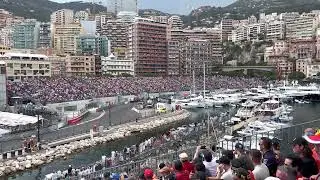 View from Grandstand O at the 2022 Monaco Grand Prix