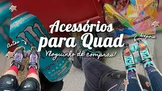 Comprei acess&oacute;rios para o meu PATINS QUAD 🛼