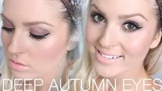 Getting Ready! ♡ Deep Autumn Eyes & Nude Lips