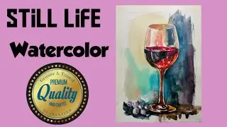 How to Draw a 🍇 and wine glass 🍷!