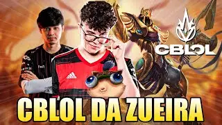 FAKER BRASILEIRO E TITAN TILTADO - CBLOL DA ZUEIRA