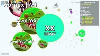AGAR.IO SERVER TAKEOVER WITH BOTS #133​​ || OP-BOTS.COM