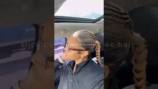 We love a quality slick back ponytail honey 😇💅