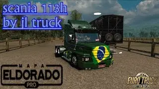 #rumo1k SCANIA 113H TOPLINE+FUMA&Ccedil;A!!! PACK JL TRUCK