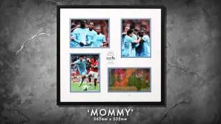 Celebrating Manchester City's Old Trafford goal fest in October 2011.