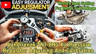 Landirenzo TN1 CNG Kit Pressure Regulator Adjustment & Calibration | Boost Performance & Efficiency