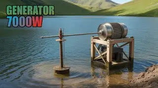 I build 220v electric Hydropower dam