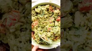 High Protein Pasta Salad (Avocado and Chicken Pasta)