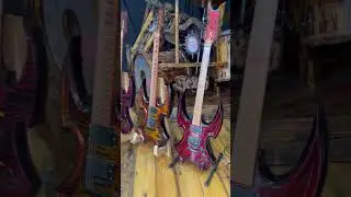 Guitars custom built #guitar #bass #drums #guitartok #fyp #metal #rock #music #metalhead #guitars