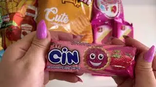 Asmr 🍬🍭🍫Arranging my candies and cookies