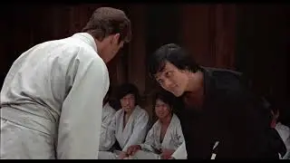 James Bond The Man With The Golden Gun Bond at Martial Arts School Backwards