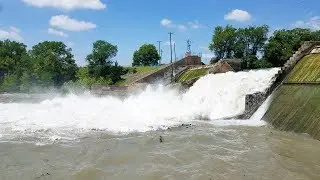 Dunlap Spillway Dam Collapse