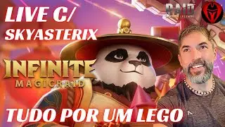 LIVE COM SKYASTERIX NO EVENTO LUNAR | INFINITE MAGICRAID
