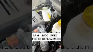 👉🏻2024 Ram 5500 fuel filter replacement