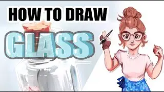 How to Draw GLASS in Clip Studio Paint | Tips for Beginners