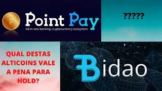 POINT PAY (PXP) E BIDAO(BID) QUAL MOEDA AINDA VALE A PENA TER PARA 