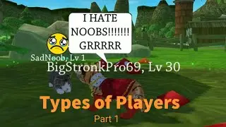 TYPES OF PLAYERS IN CAT SIMULATOR - ANIMAL LIFE!