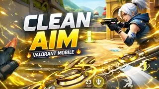 Insane Clean Aim 🤯 | Free Valorant Mobile Access Soon! 🎮 Giveaway #valorantmobile 