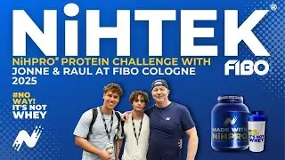 NiHPRO&reg; Protein Challenge with Jonne & Raul at #FIBO Cologne 2025