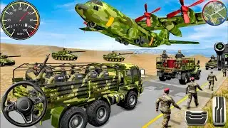 Army Truck Driving Cargo Games - US Offroad Army Truck Driving 3D 2025 - Andriod Gameplay