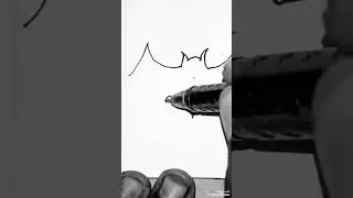 Batman #shortsvideo #drawing #easy #batman #comics
