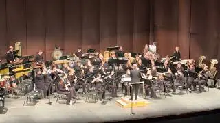 Shine Kindly Here played by The Brainerd High School Symphonic Band December 2025