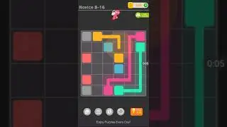 Puzzledom connect novice B level 16-20 walkthrough