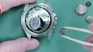 How to change the battery CASIO EDIFICE