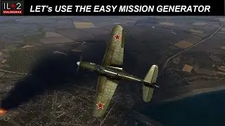 Let's use Vanders Easy Mission Generator in IL-2 Great Battes in 4K UHD #greatbattles