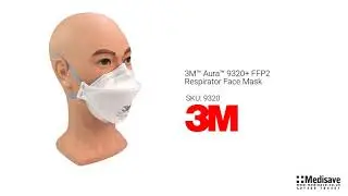 3M&trade; Aura&trade; 9320 FFP2 Respirator Face Mask SKU 9320