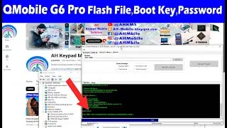QMobile G6 Pro (SPD6531A) Flash File Boot Key and Password Unlock