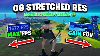 How To Setup OG Stretched Resolution on Fortnite in 2026! (Project Retrac)