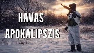 Kiment&uuml;nk Csat&aacute;zni A Tombol&oacute; Fagy Kellős K&ouml;zep&eacute;n || Havas Airsoft J&aacute;t&eacute;k + Battle Bus