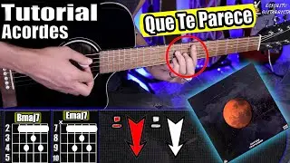 Que Te Parece - Matias Ft. Trapzongo - Tutorial | Acordes | Como tocar en Guitarra