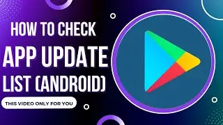 How To Update Apps In Google Play Store 2022 | Playstore Par Apps Kaise Update Karen?👉 | In Hindi