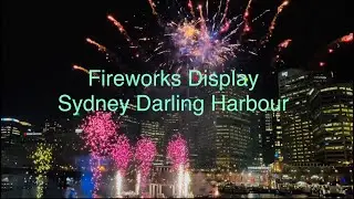 Fireworks Display (2021)| Winter Festival events in Sydney Darling Harbour.