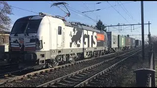 😱Kassa ! First catch and top best trainspot of the day, Janu 24-2026 , at Blerick 🇳🇱 New Vectron GTS
