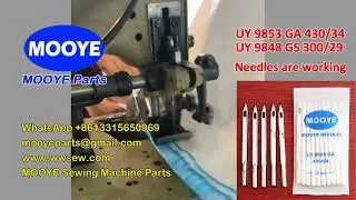 UY 9853 GA 430/34 Needle Top Quality is working on FIBCs Jumbo Bag Bulk Bag Big Bag Sewing machine