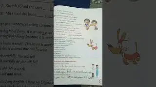 Conjunctions chapter 20 grammar class 3rd