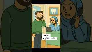Booking a Dental Appointment - English Phone Call