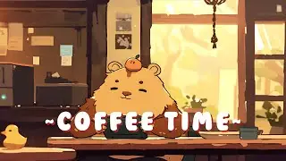 Capybara Lofi Music Station - Cozy Beats for Relaxation ~ Soothing Ambiance ~ 🎵