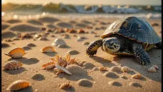 Turtle's Slow Stroll 🐢| Kids | Children's Music