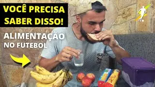 COMO SE ALIMENTAR ANTES E DEPOIS DO JOGO DE FUTEBOL? | Minha rotina | Ep. 01