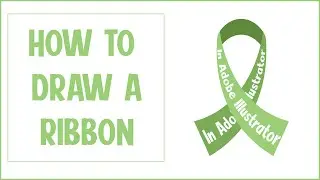 How To Draw An Awareness Ribbon In Adobe Illustrator