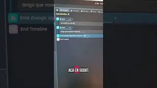 Sistema de dialogos en Godot, para Sawi #gamedev #argentina
