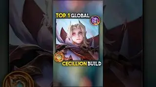 ✅ TOP 1 GLOBAL CECILLION BUILD | CECILLION BEST BUILD AND EMBLEM 2025 #mobilelegends #cecillion