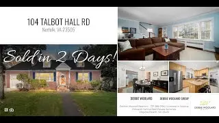 104 Talbot Hall Rd., Norfolk, VA  23505